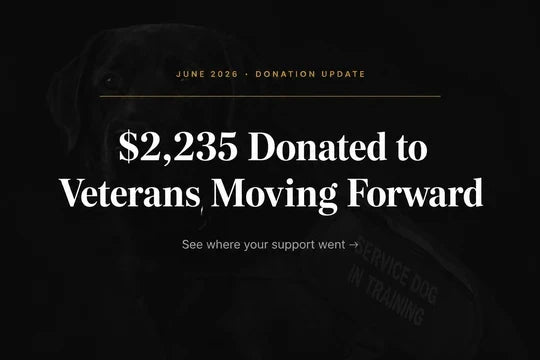 $2,235 Donated to Veterans Moving Forward — Here's Exactly Where It Went
