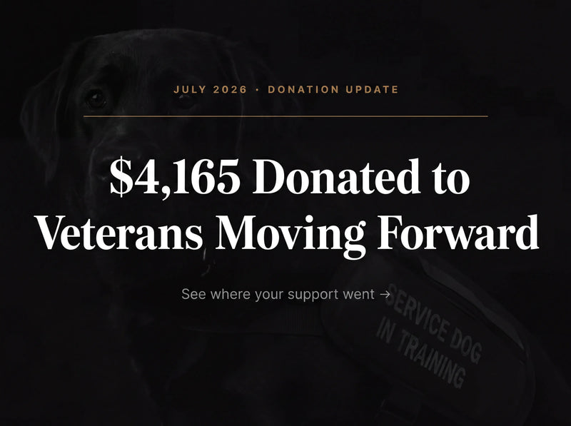 $4,165 Contributed to Veterans Moving Forward — Here's the Proof