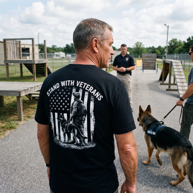 Stand With Veterans – Helps pair veterans with a service dog
