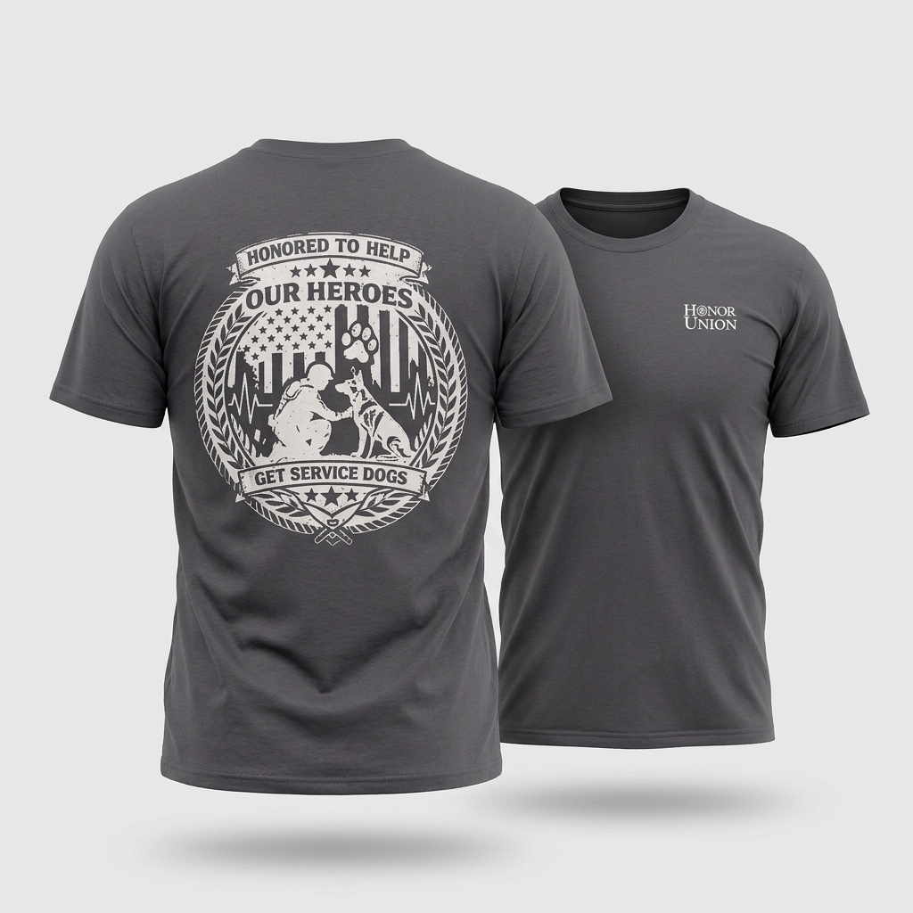 Honored to Help Our Heroes T-Shirt – The Honor Union